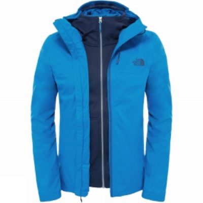 The North Face Mens Morton Triclimate Jacket Banff Blue